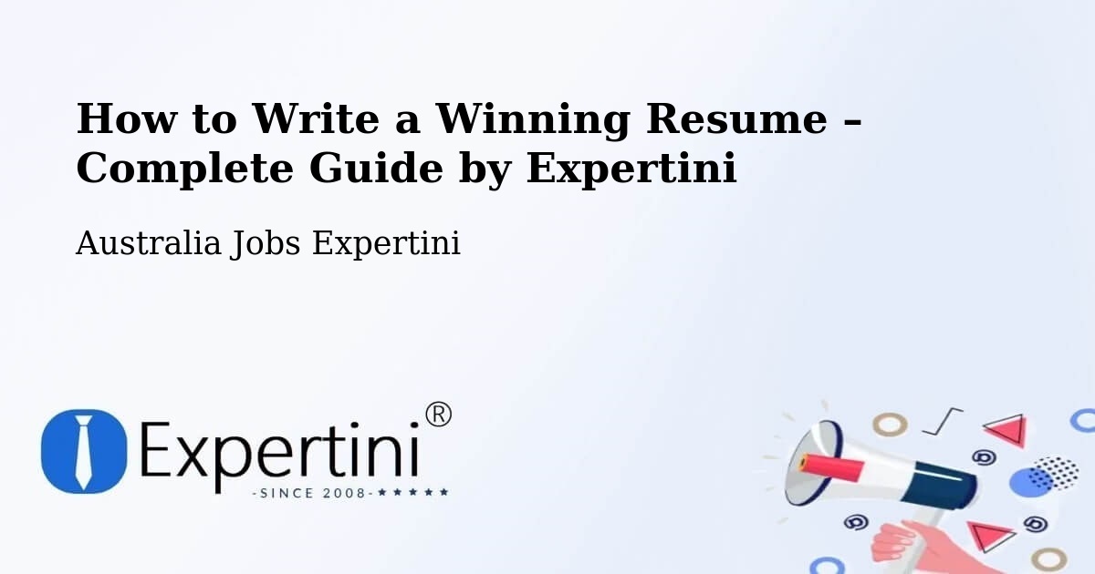 Resume Writing Guide for Job Seekers – Fitzroy - Fitzroy, Australia Jobs Expertini